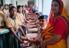 सरस्वती विद्यालय की छात्राओं ने पुलिस कर्मियों को बांधी राखी, दिया सुरक्षा और विश्वास का संदेश