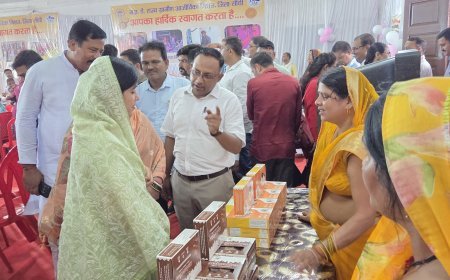 विधायक ने आजीविका राखी मेले का किया शुभारंभ,रक्षाबंधन पर लगेगा भव्य मेला