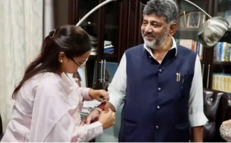 2000 KM दूर से पहुंचीं महिला मंत्री: शिल्पी नेहा तिर्की ने मुख्यमंत्री को बांधी राखी