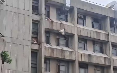 रीवा के संजय गांधी अस्पताल में 4 मंजिला इमारत से कूदा युवक, पुलिस जांच में जुटी