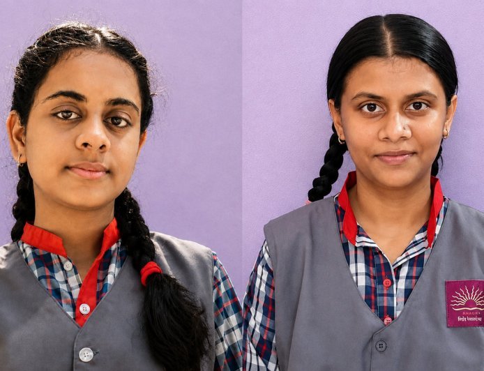टेक्नोथलॉन में केंद्रीय विद्यालय की दो छात्राओं ने हासिल किया ऑल इंडिया दसवां स्थान,26 को गुवाहाटी होंगी रवाना