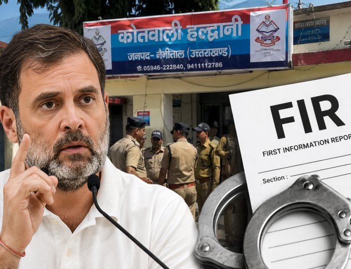 Rahul Gandhi के खिलाफ हल्द्वानी में FIR दर्ज, SC-ST एक्ट समेत BNS की धाराएं लगीं, ‘शुद्धिकरण’ विवाद गरमाया