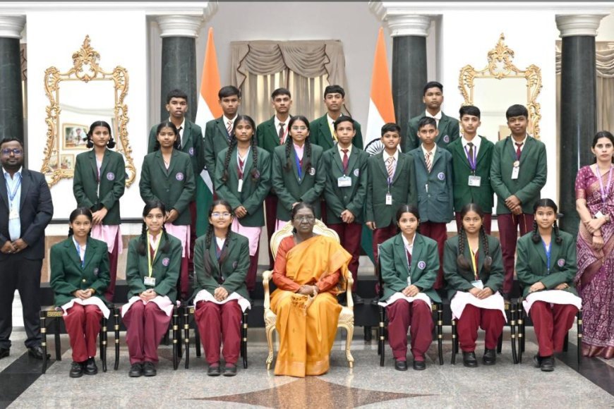 मीनाक्षी सिंह के शानदार प्रदर्शन के बाद राष्ट्रपति भवन तक पहुंची एकलव्य विद्यालय टंसार की छात्रा