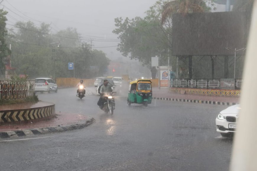 मध्यप्रदेश में झमाझम बारिश, नदी-नाले उफान पर; आज 14 जिलों में भारी बारिश का अलर्ट
