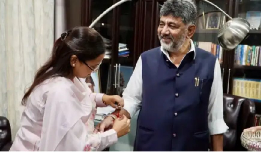2000 KM दूर से पहुंचीं महिला मंत्री: शिल्पी नेहा तिर्की ने मुख्यमंत्री को बांधी राखी