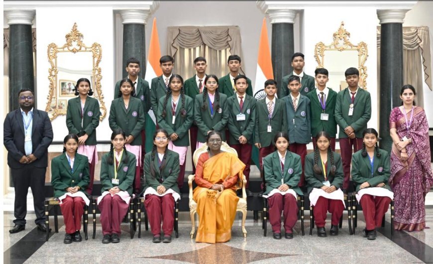 मीनाक्षी सिंह के शानदार प्रदर्शन के बाद राष्ट्रपति भवन तक पहुंची एकलव्य विद्यालय टंसार की छात्रा