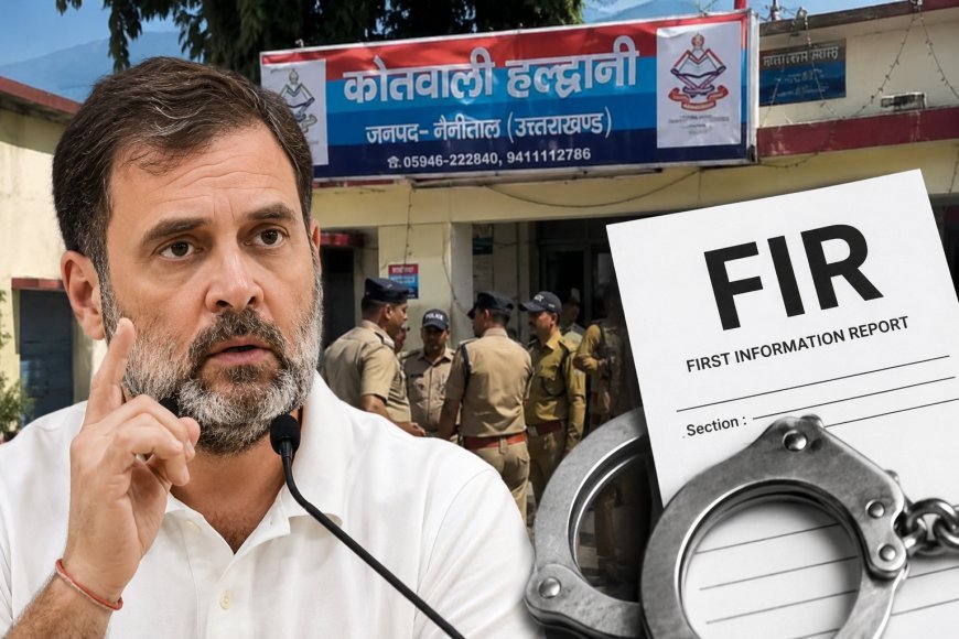 Rahul Gandhi के खिलाफ हल्द्वानी में FIR दर्ज, SC-ST एक्ट समेत BNS की धाराएं लगीं, ‘शुद्धिकरण’ विवाद गरमाया