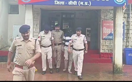 सीधी में महिला प्रधान आरक्षक हत्याकांड का खुलासा: 1300 KM दूर मुंबई से आरोपी पति गिरफ्तार