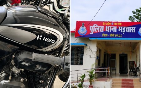 मड़वास बाजार से बीती रात बाइक हुई चोरी,थाना में मामला दर्ज, CCTV में कैद हुए संदिग्ध