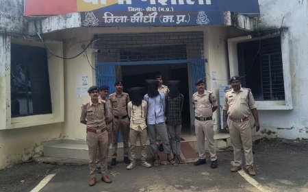 मझौली और पिपराव पुलिस ने चोरी-झपटमारी गैंग का किया पर्दाफाश, तीन आरोपी गिरफ्तार