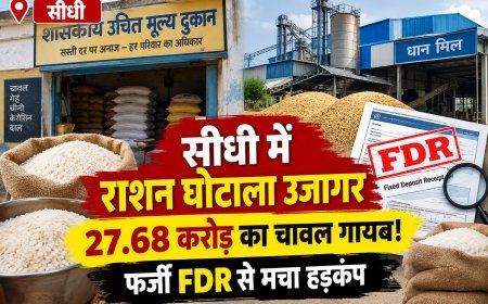 Sidhi News: खाद्यान्न वितरण में गड़बड़ी पर FIR, धान मिलिंग में करोड़ों की अनियमितता, मिलर पर केस दर्ज के निर्देश