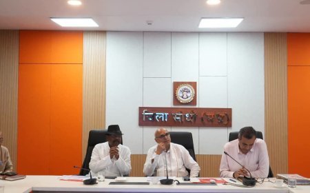 सीधी सांसद, धौहनी विधायक और सीधी कलेक्टर की उपस्थिति में जल जीवन मिशन की समीक्षा बैठक का आयोजन