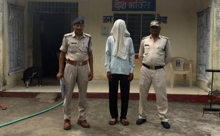 Sidhi News: गांजा तस्करी मामले का फरार आरोपी छत्तीसगढ़ बॉर्डर से गिरफ्तार