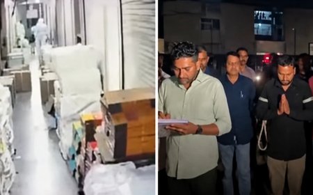 ₹10 हजार सैलरी नहीं दी तो, 24 करोड़ का मॉल जलाकर कर दिया राख,आरोपी गिरफ्तार