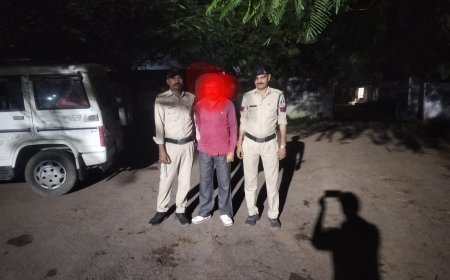 मड़वास पुलिस की बड़ी कार्रवाई : 07 वर्षों से फरार 10 हजार रुपये का इनामी आरोपी गिरफ्तार