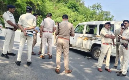 सीधी के छुहिया घाटी में दिनदहाड़े हमला: ओडिशा पुलिस पर फायरिंग, NDPS आरोपी को छुड़ाकर फरार