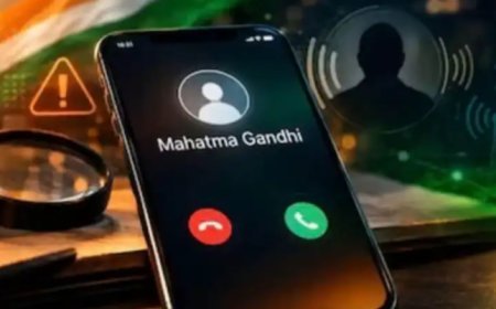 आपके फोन में "महात्मा गांधी" के नाम से आ सकती है कॉल :  फोन उठाया तो खाली हो सकता है बैंक खाता
