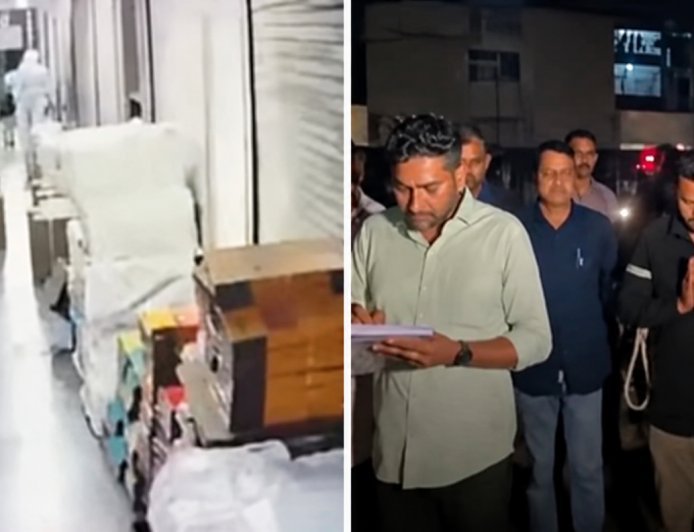 ₹10 हजार सैलरी नहीं दी तो, 24 करोड़ का मॉल जलाकर कर दिया राख,आरोपी गिरफ्तार