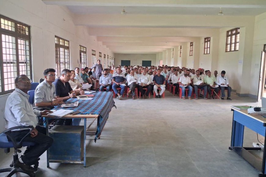 मझौली में कलेक्टर विकास मिश्रा ने बैठक में दिए निर्देश,17 से शुरू होगा निःशुल्क रजिस्ट्री महाअभियान