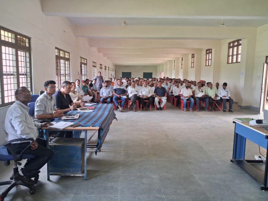 मझौली में कलेक्टर विकास मिश्रा ने बैठक में दिए निर्देश,17 से शुरू होगा निःशुल्क रजिस्ट्री महाअभियान