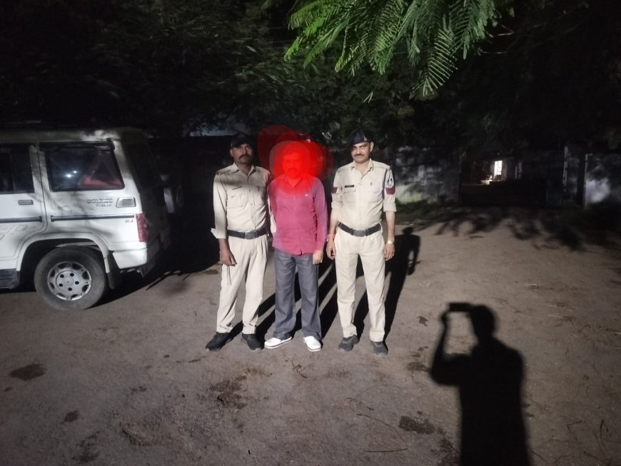 मड़वास पुलिस की बड़ी कार्रवाई : 07 वर्षों से फरार 10 हजार रुपये का इनामी आरोपी गिरफ्तार