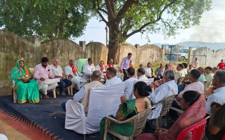 सीधी से मड़वास तक निकली ‘सेवा ज्योति यात्रा’, हजारों कार्यकर्ताओ का उमड़ा जन सैलाब