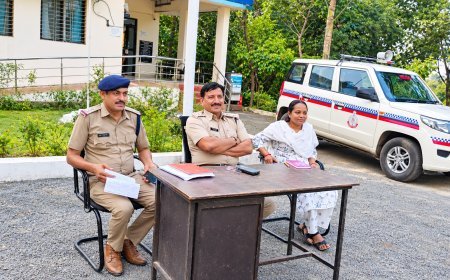 नवरात्रि दशहरा को लेकर मड़वास थाना परिसर में शांति समिति की बैठक संपन्न
