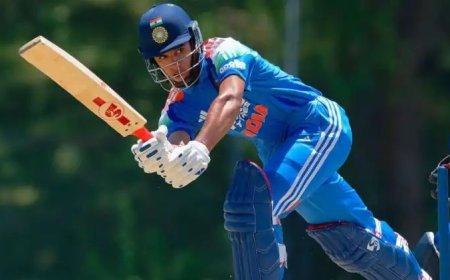 Cricket News : राहुल द्रविड़ के बेटे का तूफानी धमाका, 41 गेंदों में ठोक दिए 85 रन