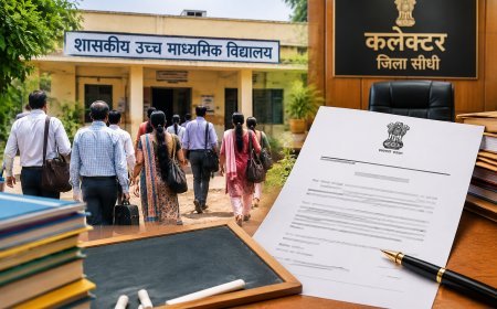 Sidhi News: सीधी जिले के 36 शिक्षकों का अधीक्षक प्रभार समाप्त, मूल स्कूल लौटने के आदेश; अनुपस्थिति पर कटेगा वेतन