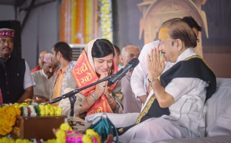 भगवान के नाम स्मरण से मिलता है परमधाम : श्रीकृष्ण चंद्र शास्त्री