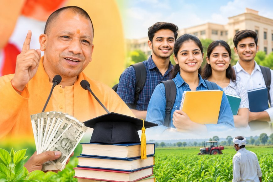 CM योगी का बड़ा ऐलान: बच्चों की छात्रवृत्ति ₹36 हजार से बढ़कर ₹60 हजार सालाना, सीटें भी हुई दोगुनी